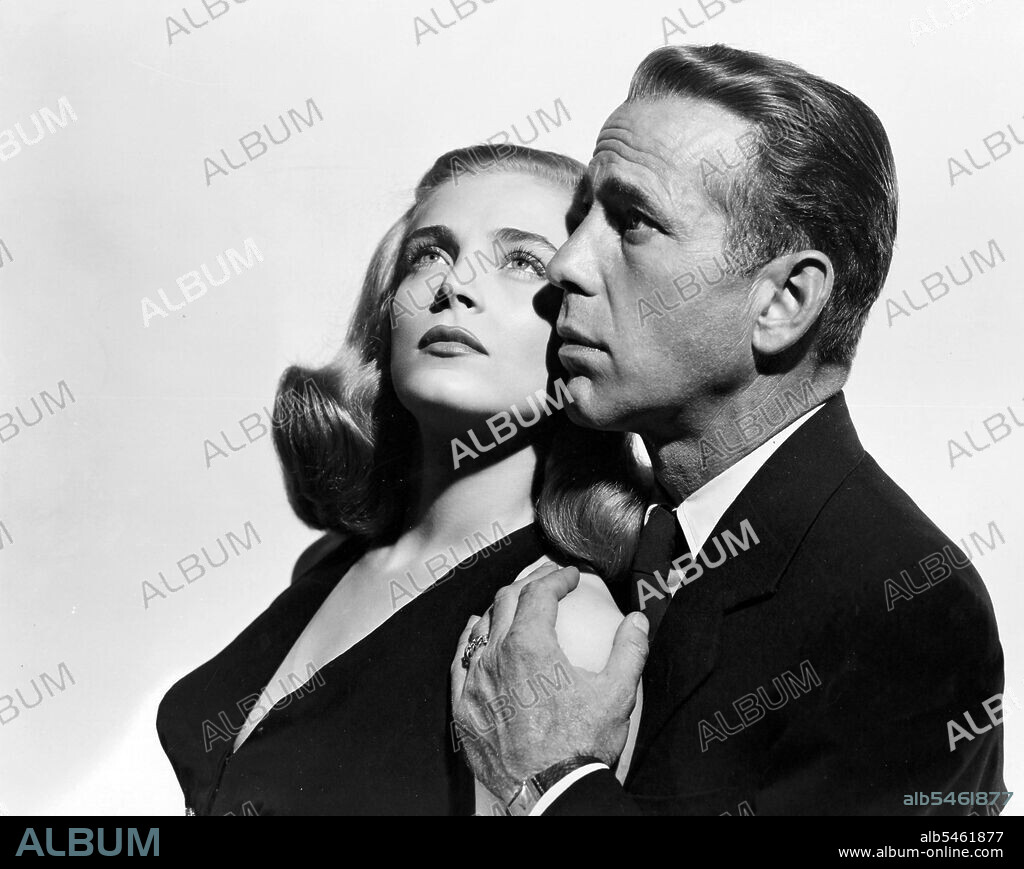 HUMPHREY BOGART and LIZABETH SCOTT in DEAD RECKONING, 1947, directed by JOHN CROMWELL. Copyright COLUMBIA PICTURES.