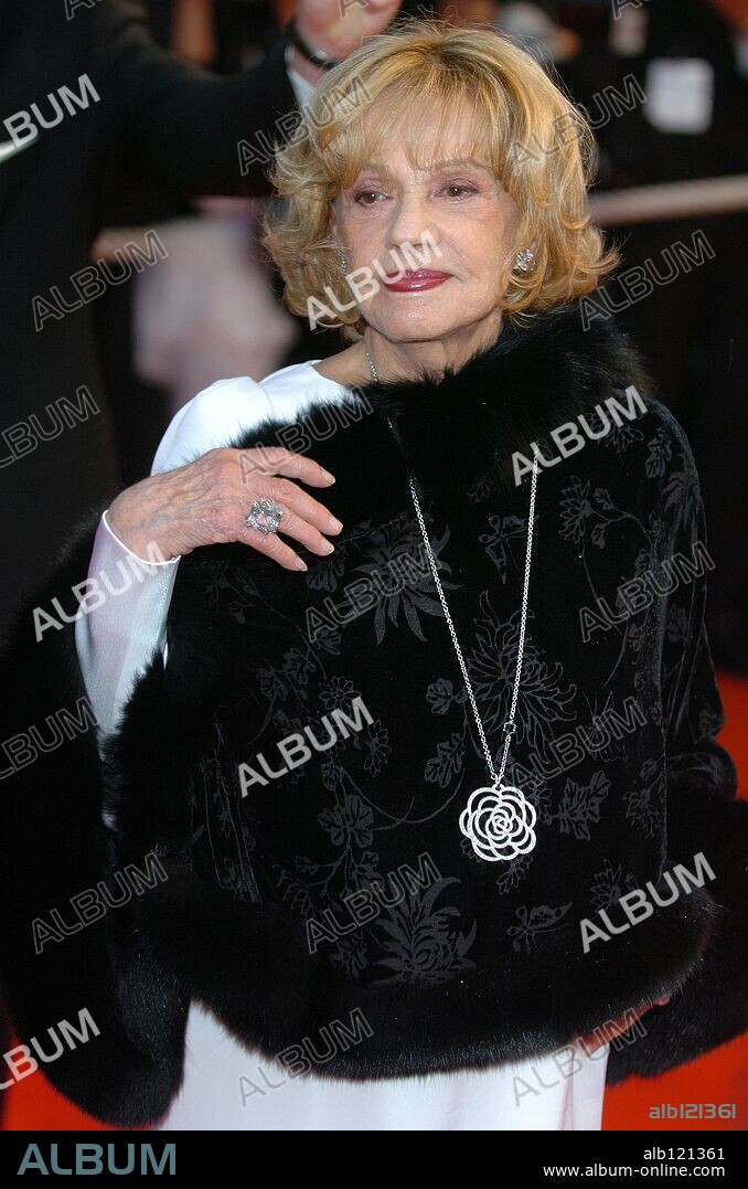 May 17, 2008 - Cannes, France - Actress JEANNE MOREAU attends the 'Vicky Christina Barcelona' premiere at the 2008 Cannes Festival. 17/05/2008