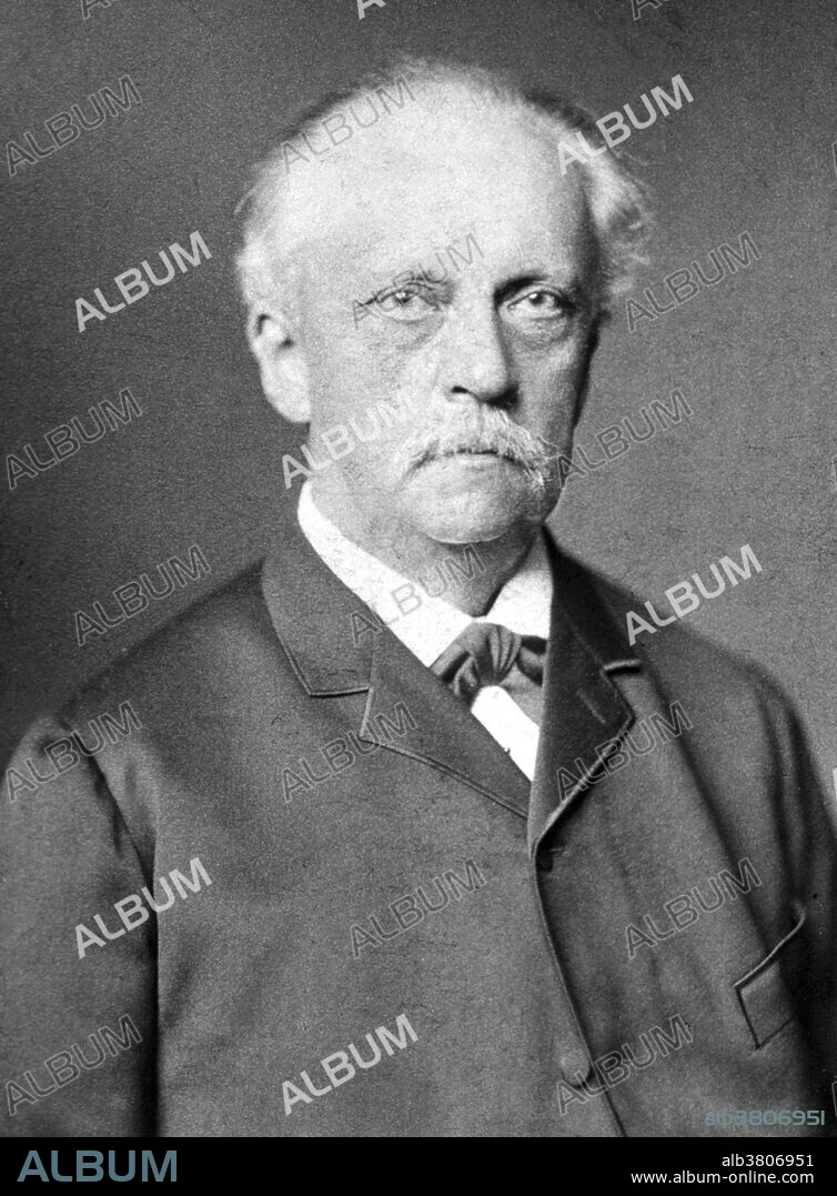 Hermann Ludwig Ferdinand von Helmholtz (August 31, 1821 - September 8, 1894) was a German physician and polymath. Trained in physiology, Helmholtz wrote on many topics, ranging from theoretical physics, to the age of the Earth, to the origin of the solar system. As a physiologist and psychologist he is remembered for his mathematics of the eye, theories of vision, ideas on the visual perception of space, color vision research, and on the sensation of tone, perception of sound, and empiricism. As a physicist for his theories on the conservation of energy, work in electrodynamics, chemical thermodynamics, and on a mechanical foundation of thermodynamics. As a philosopher for his philosophy of science, ideas on the relation between the laws of perception and the laws of nature, the science of esthetics, and ideas on the civilizing power of science. He died in 1894 at the age of 73.