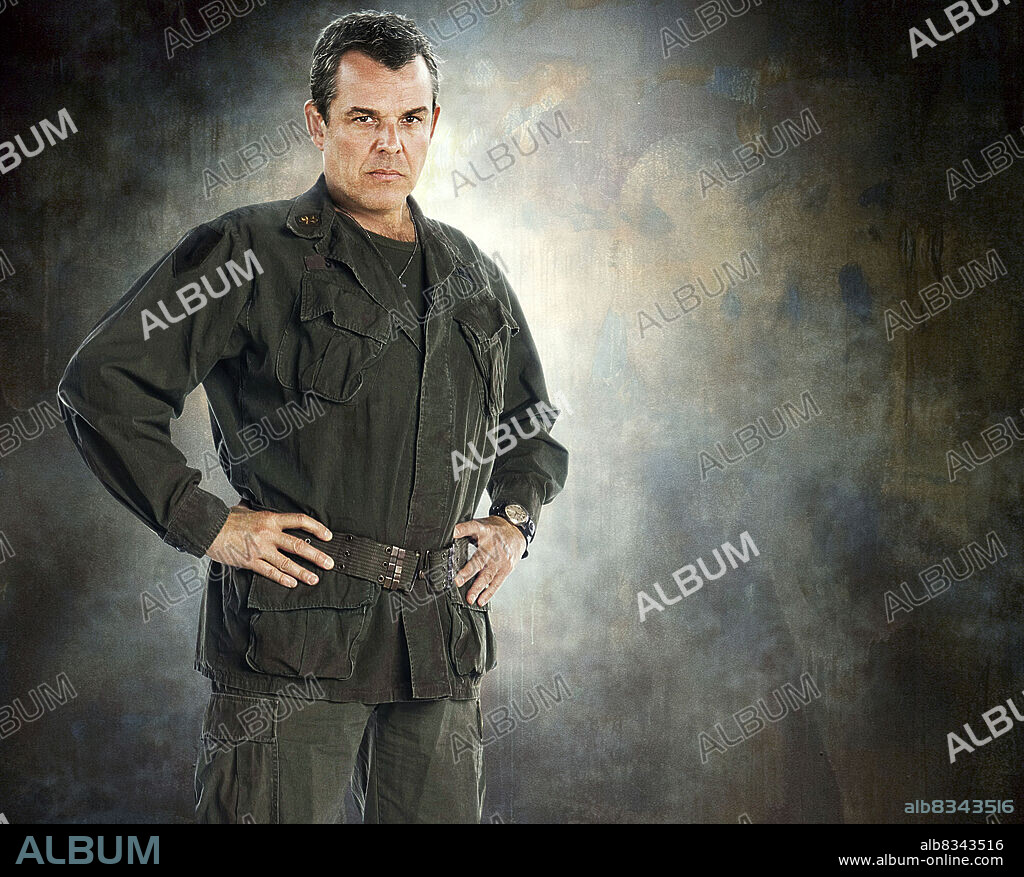 DANNY HUSTON in X-MEN ORIGINS: WOLVERINE, 2009, directed by GAVIN HOOD. Copyright 20TH CENTURY FOX.