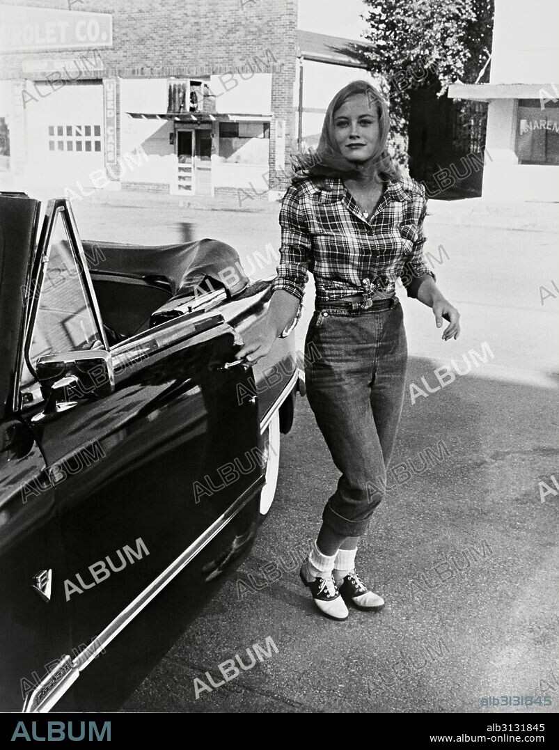 CYBILL SHEPHERD en LA ÚLTIMA PELÍCULA, 1971 (THE LAST PICTURE SHOW), dirigida por PETER BOGDANOVICH. Copyright COLUMBIA PICTURES.