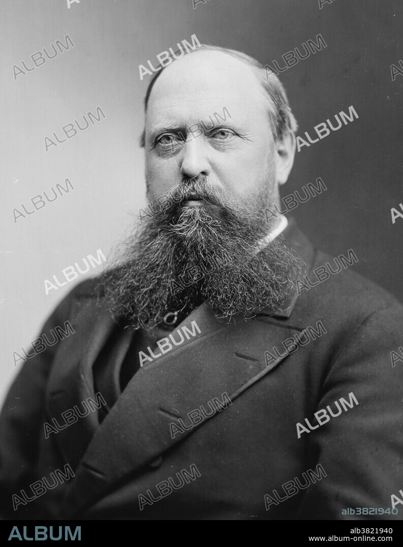 Othniel Charles Marsh (October 29, 1831 - March 18, 1899) was an American paleontologist. He was one of the preeminent scientists in the field; the discovery or description of dozens of news species and theories on the origins of birds are among his legacies. Marsh and his many fossil hunters were able to uncover about 500 new species of fossil animals, which were all named later by Marsh himself. From the 1870s to 1890s he competed with rival paleontologist Edward Drinker Cope in a period of frenzied Western American expeditions known as the Bone Wars. The rivalry may have started when Marsh said Cope placed the skull of a dinosaur on the wrong end, the tail. Marsh eventually won the Bone Wars by finding 80 new species of dinosaur, while Cope found 56. Cope did not take this lightly, and the two fought within scientific journals for many years to come, rumored to be at the expense of recognized scientific method. He died in 1899 at the age of 67. The dinosaur Othnielia was named in 1977 by P. Galton as a tribute to Marsh, as was Marshosaurus bicentesmus (Madsen, 1976).