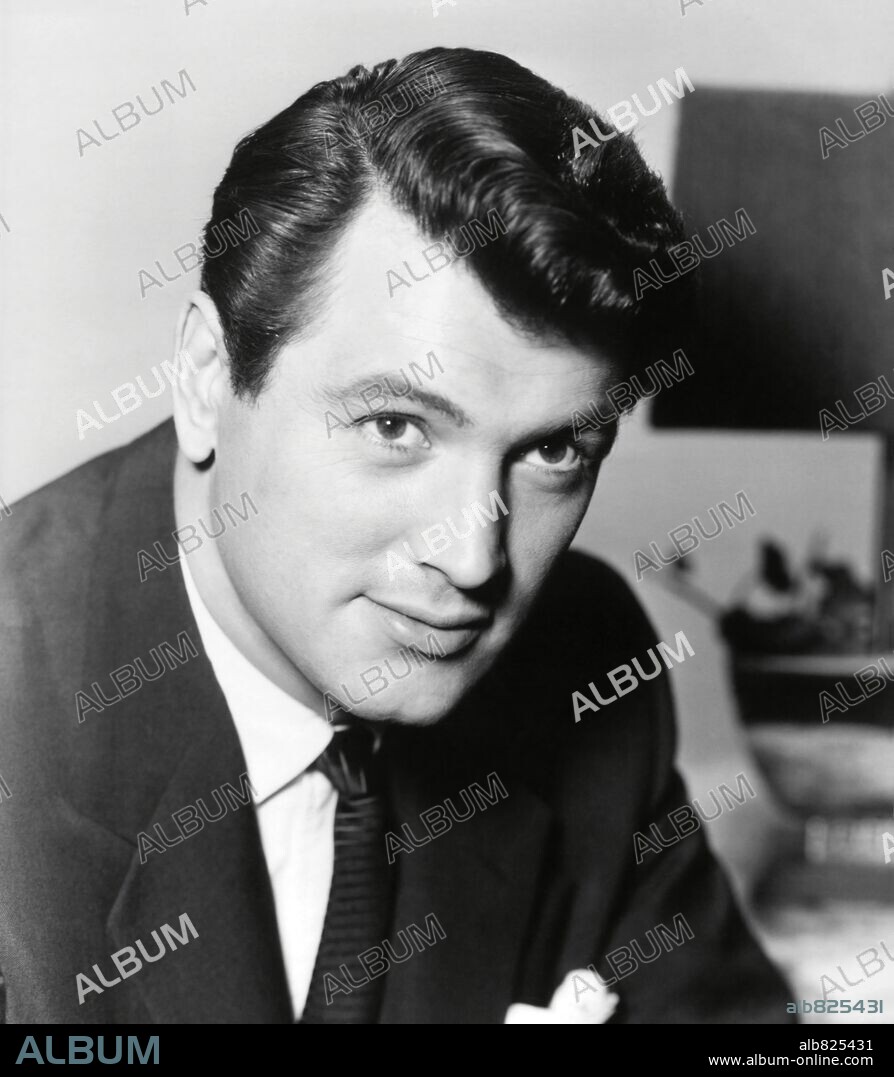 ROCK HUDSON.