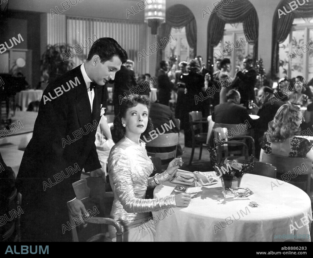 IDA LUPINO and ROBERT ALDA in THE MAN I LOVE, 1947, directed by RAOUL WALSH. Copyright WARNER BROTHERS.