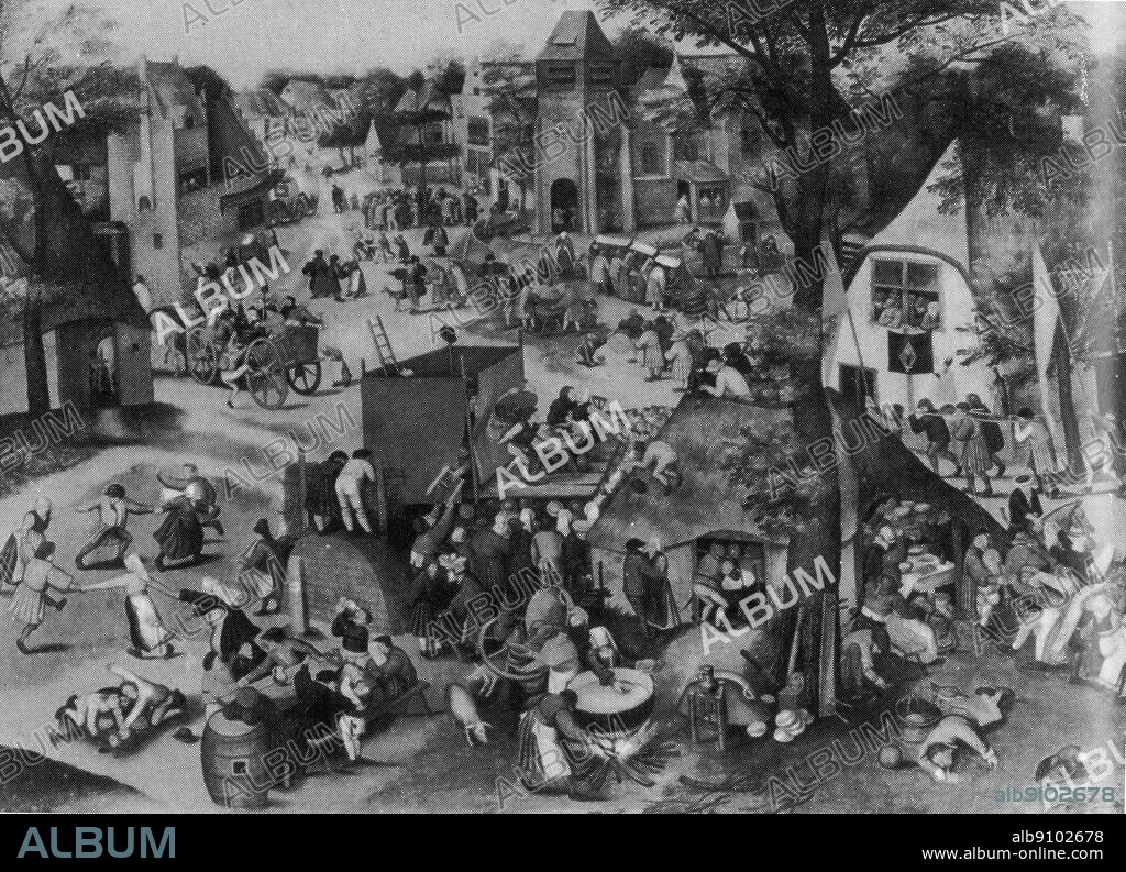 Pieter Bruegel the Younger. The Village Fete 1632.
