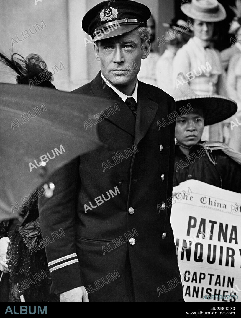 PETER O'TOOLE in LORD JIM, 1965, unter der Regie von RICHARD BROOKS. Copyright COLUMBIA PICTURES.