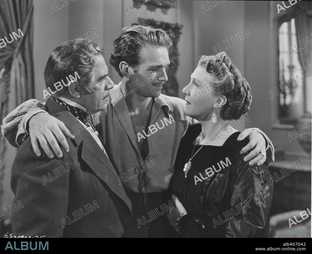 DOUGLAS FAIRBANKS JR. in THE CORSICAN BROTHERS, 1941, directed by GREGORY RATOFF. Copyright UNITED ARTISTS.