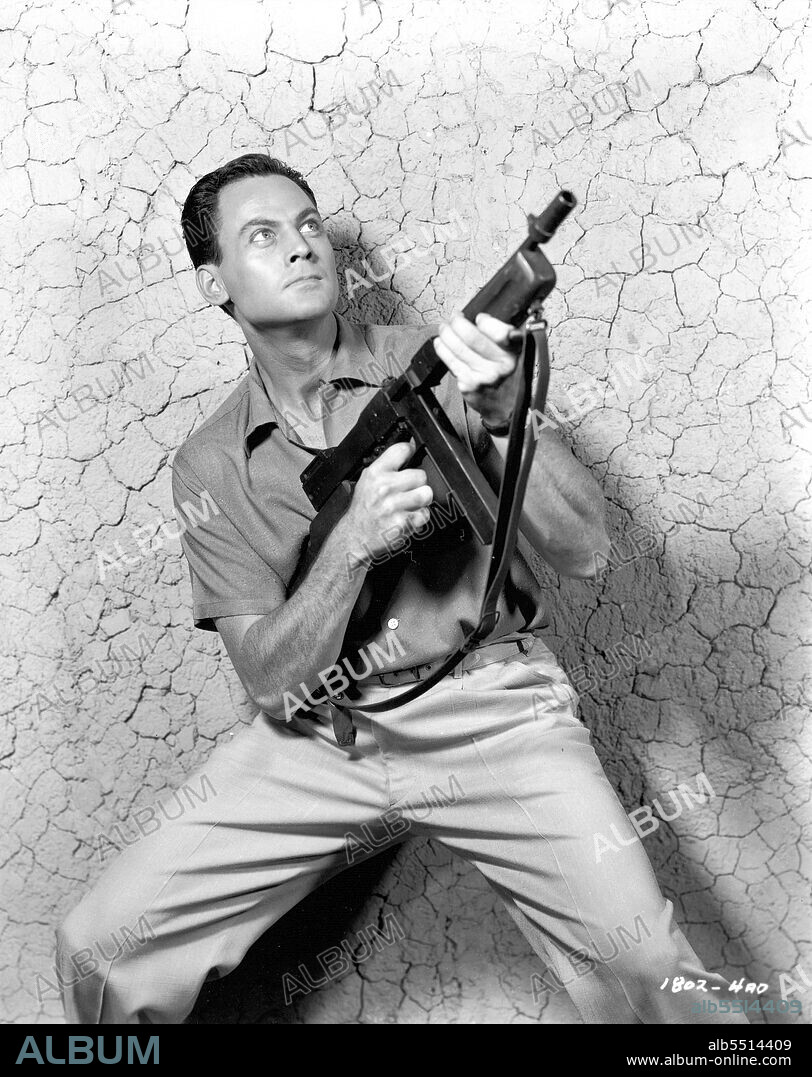 JOHN AGAR in TARANTULA, 1955, unter der Regie von JACK ARNOLD. Copyright UNIVERSAL PICTURES.