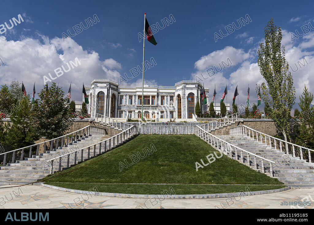 Paghman Hill Castle and gardens, Kabul, Afghanistan, Asia.