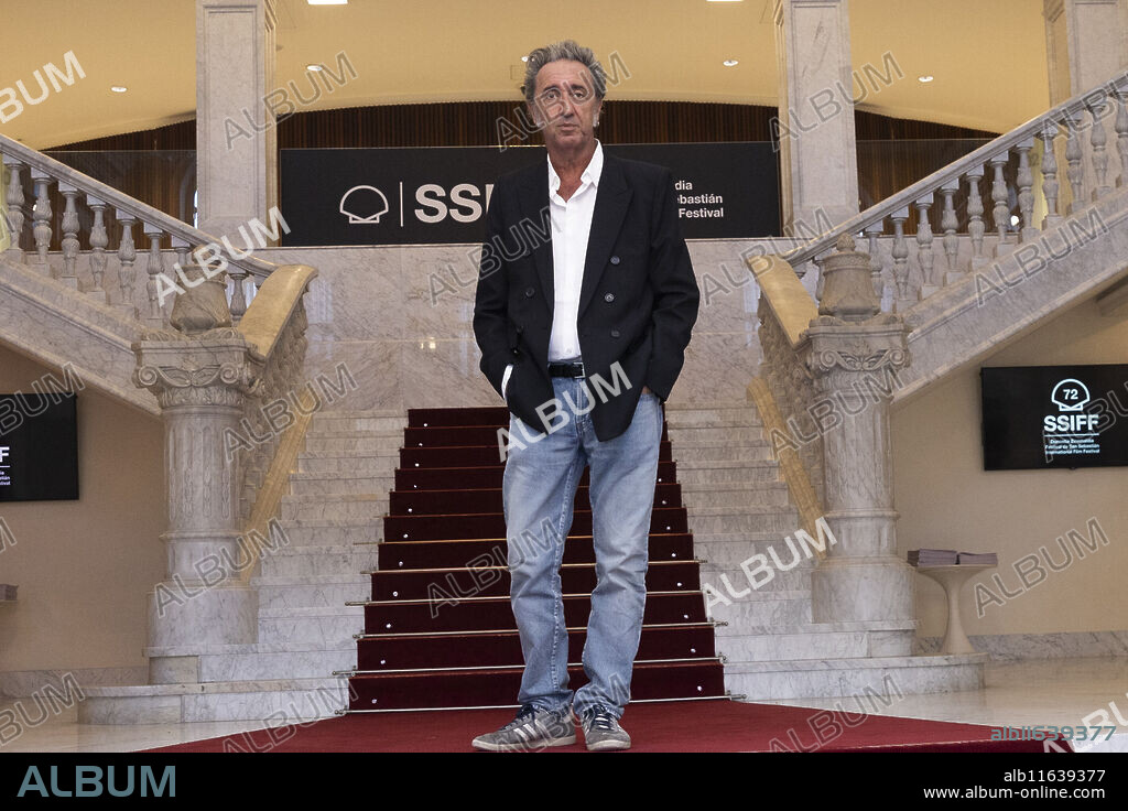 Paolo Sorrentino attended Red Carpet Parthenope during 72st San Sebastian International Film Festival at Victoria Eugenia on September 27, 2024 in Donostia / San Sebastian, Spain.