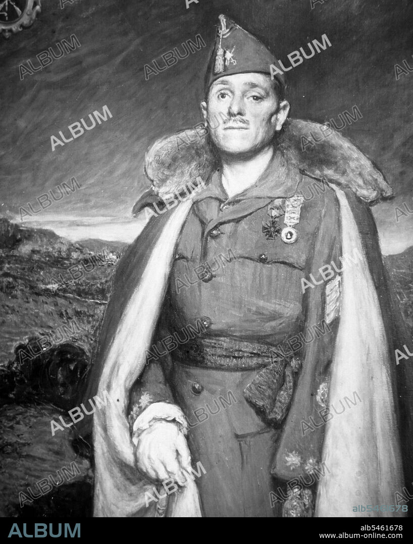 MILLAN ASTRAY , JOSE. MILITAR ESPAÑOL . LA CORUÑA 1879 - 1954. OLEO DE IGNACIO ZULOAGA. ATENCION: AUTOR CONTEMPORANEO SUJETO A COPYRIGHT ©. EL CLIENTE FINAL ES RESPONSABLE DE LA GESTION DE LOS DERECHOS DE AUTOR CON LAS SOCIEDADES EXISTENTES DE GESTION DE DERECHOS O DIRECTAMENTE CON LOS ORGANISMOS TITULARES DE LOS MISMOS.