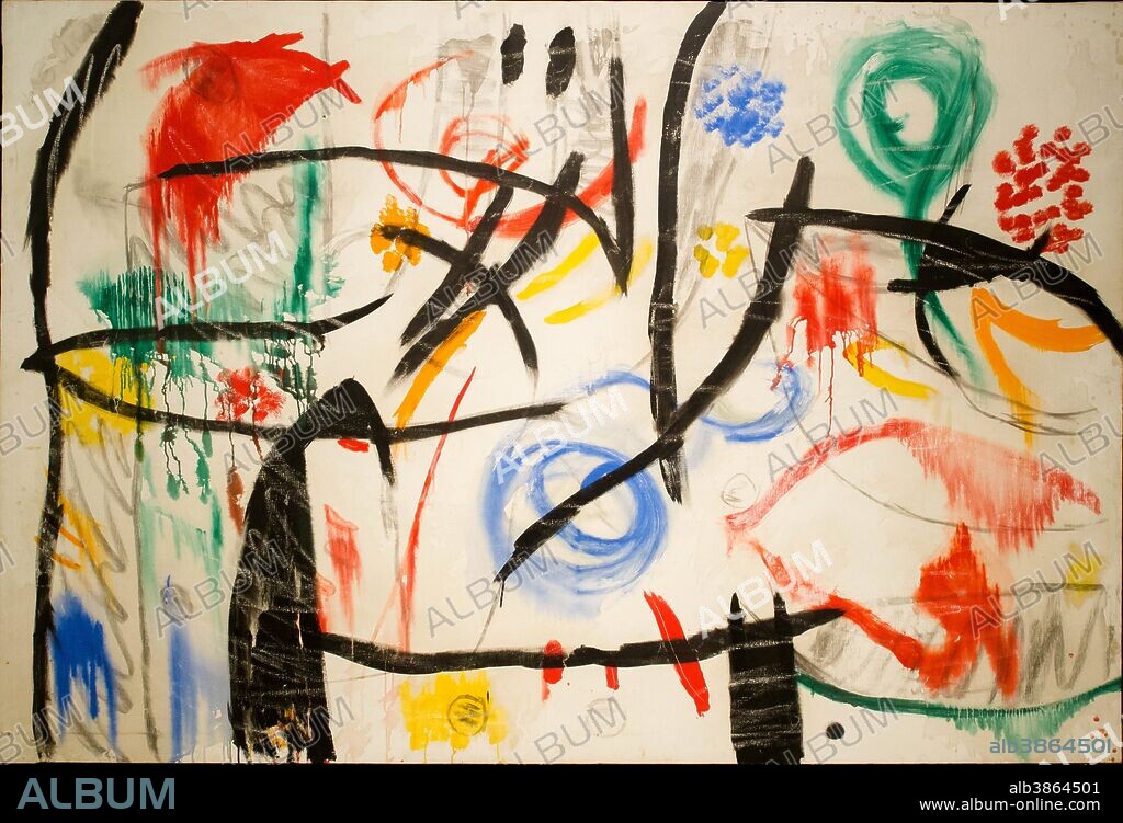 JOAN MIRÓ. MIRO, JOAN, SIN TITULO ,  (1968/72) FUNDACION JOAN MIRO EN PALMA DE MALLORCA.