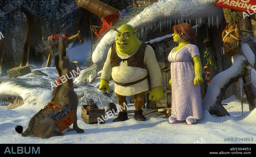 SHREK - OH DU SHREKLICHE, 2007 (SHREK THE HALLS), unter der Regie von GARY TROUSDALE. Copyright DREAMWORKS ANIMATION.