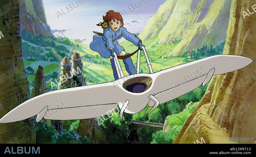 NAUSICAA DEL VALLE DEL VIENTO, 1984 (KAZE NO TANI NO NAUSHIKA), dirigida por HAYAO MIYAZAKI. Copyright HAKUHODO/NIBARIKI/TOKUMA SHOTEN/TOPCRAFT.