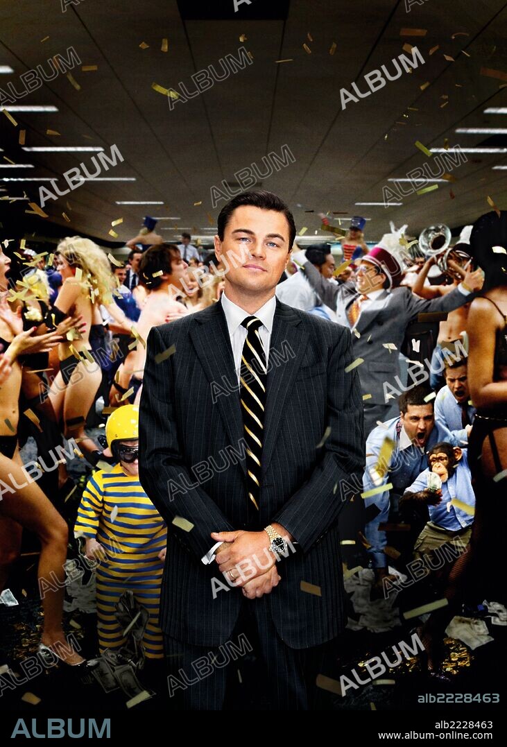 di caprio. Leonardo DiCaprio in THE WOLF OF WALL STREET, 2013, unter der Regie von MARTIN SCORSESE. Copyright RED GRANITE PICTURES.