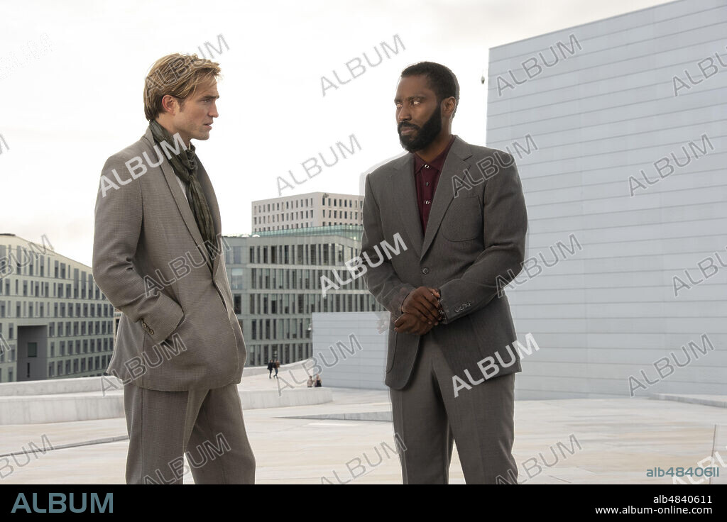 JOHN DAVID WASHINGTON et ROBERT PATTINSON dans TENET, 2020, réalisé par CHRISTOPHER NOLAN. Copyright WARNER BROS PICTURES / GORDON, MELINDA SUE.