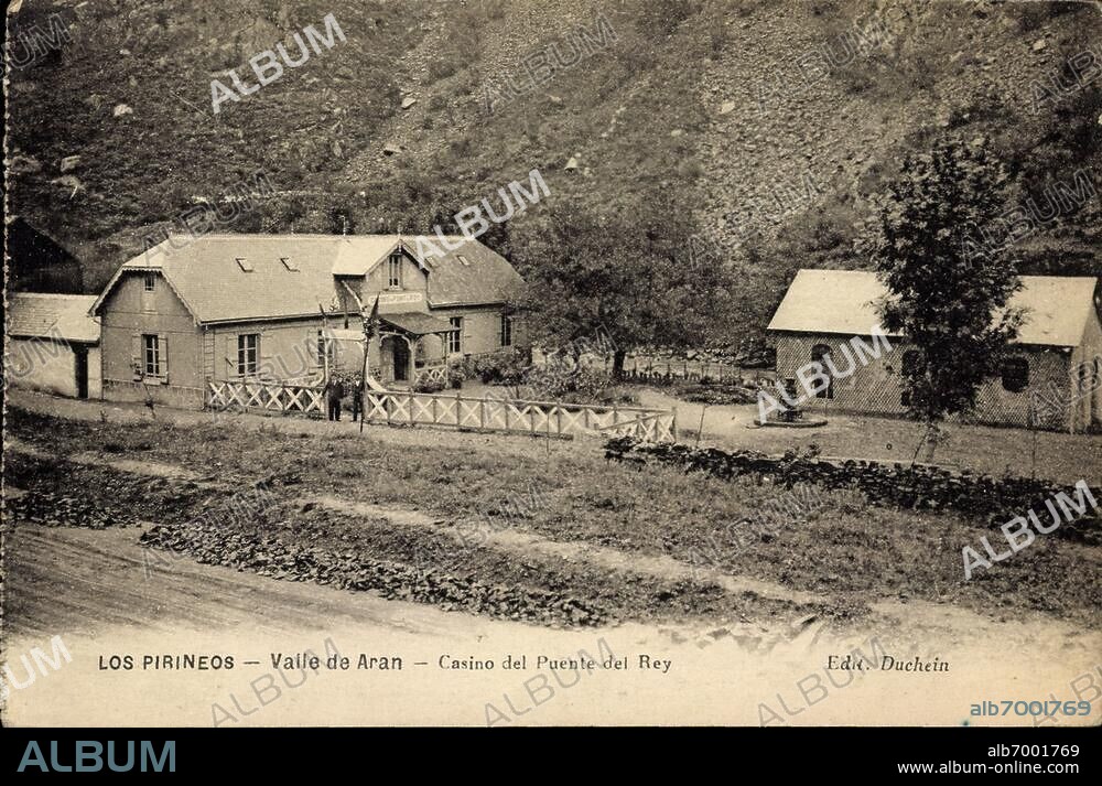 Valle de Aran Katalonien Los Pirineos, Casino del Puente del Rey.