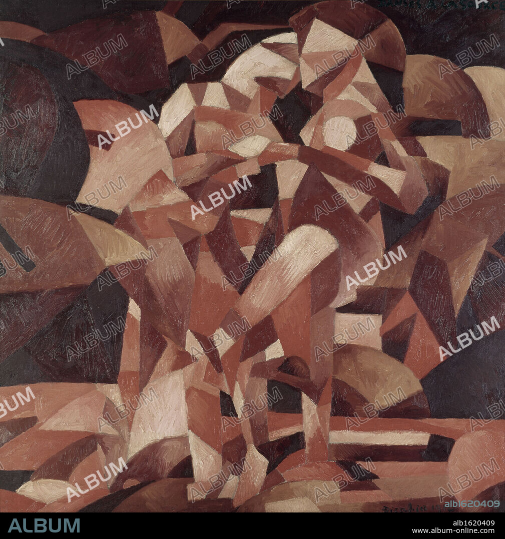 Dances At The Spring by Francis Picabia, oil on canvas, 1912, 1879-1953.