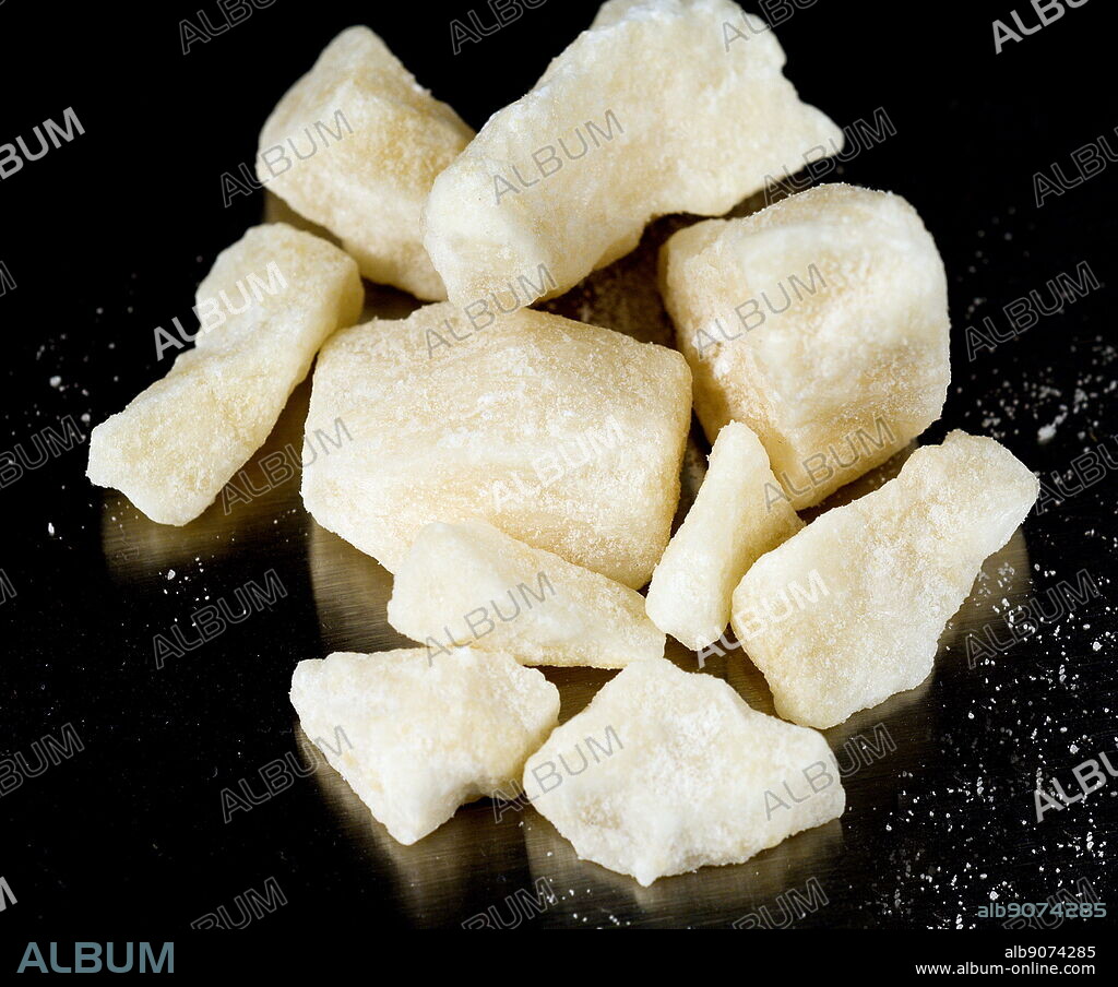 Crack cocaine is the freebase form of cocaine that can be smoked. It may also be termed rock, work, hard, iron, cavvy, base, or just crack; it is said to be the most addictive form of cocaine. Crack rocks offer a short but intense high to smokers.