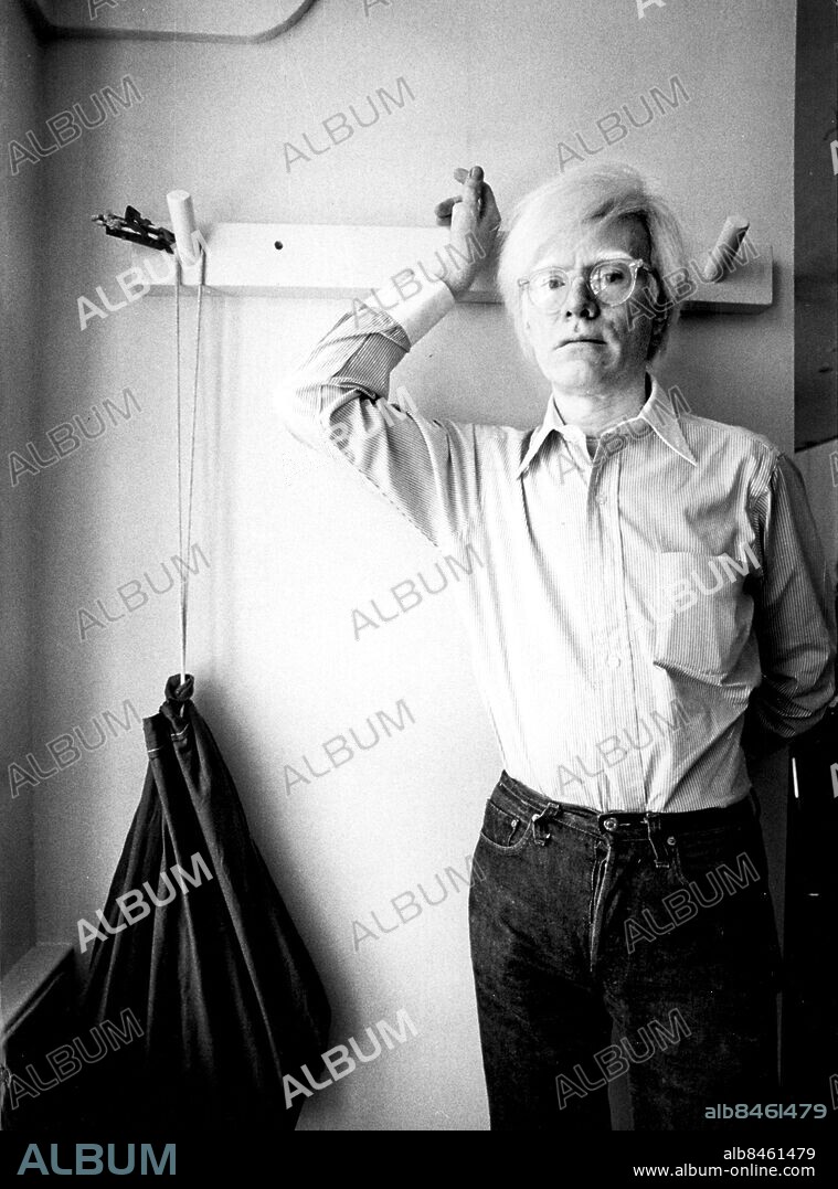 Andy Warhol. Warhol Andy konstnär USA Porträtt 1981. Foto: Sydsvenskan / IBL Bildbyrå.