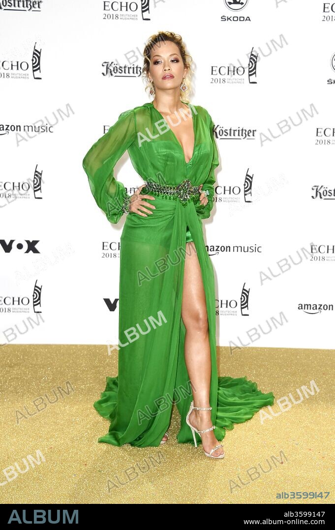 April 12, 2018 - Berlin, Berlin, Deutschland - Rita Ora bei der 27. Verleihung des Deutschen Musikpreises Echo 2018 in der Messe Berlin. Berlin, 12.04.2017. 12/04/2018