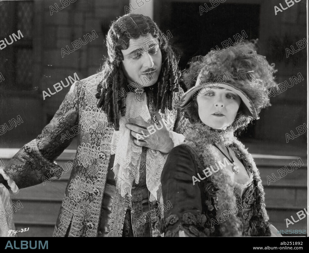 J. WARREN KERRIGAN and JEAN PAIGE in CAPTAIN BLOOD, 1924, directed by DAVID SMITH. Copyright VITAGRAPH.