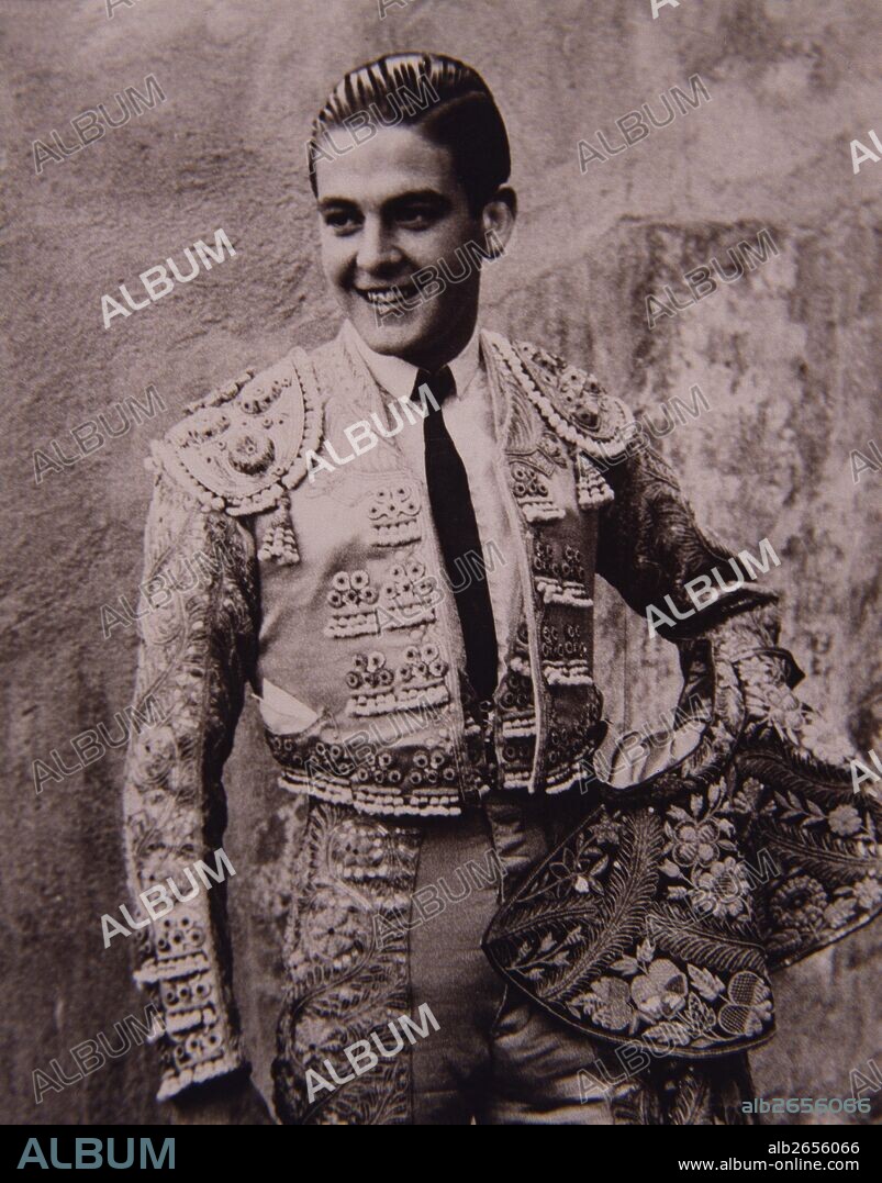 BIENVENIDA , JUANITO  JUAN MEJIAS JIMENEZ  MATADOR DE TOROS ESPA—OL;.