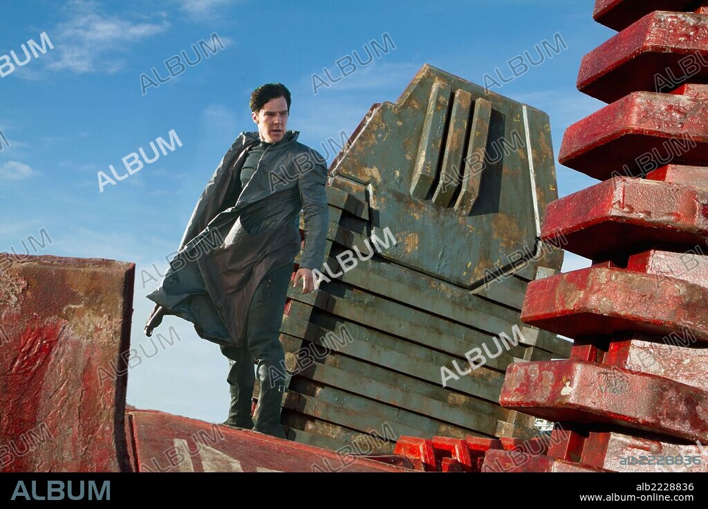 BENEDICT CUMBERBATCH in STAR TREK: INTO DARKNESS, 2013, unter der Regie von J. J. ABRAMS. Copyright PARAMOUNT PICTURES.