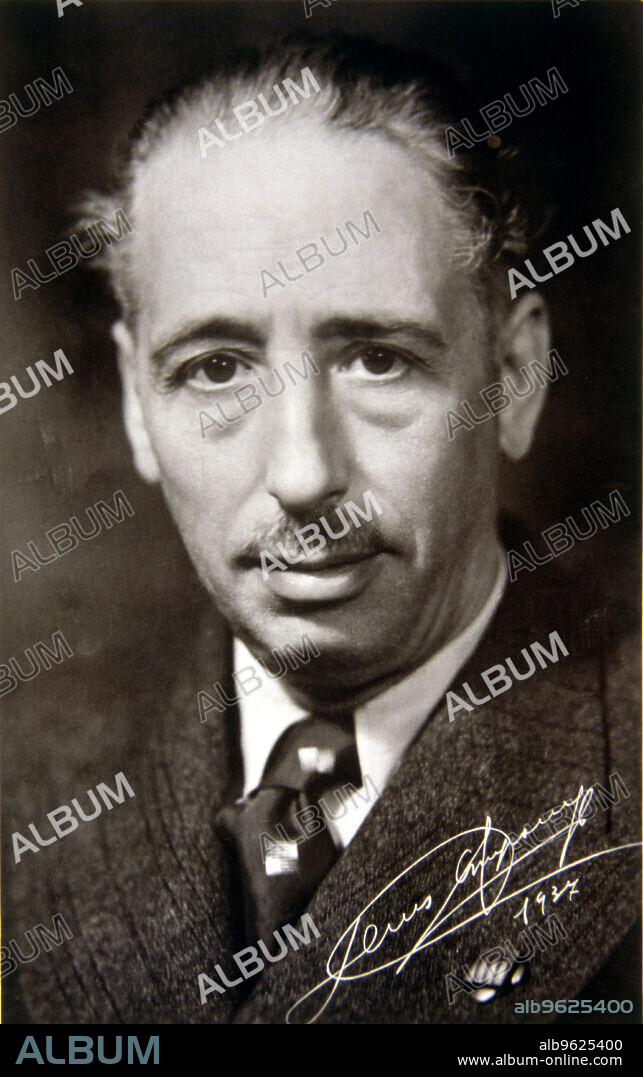 Lluis Companys i Jover (1882-1940), Catalan politician, President of the Government (1934-1940). Reproduction of a photo, 1927.