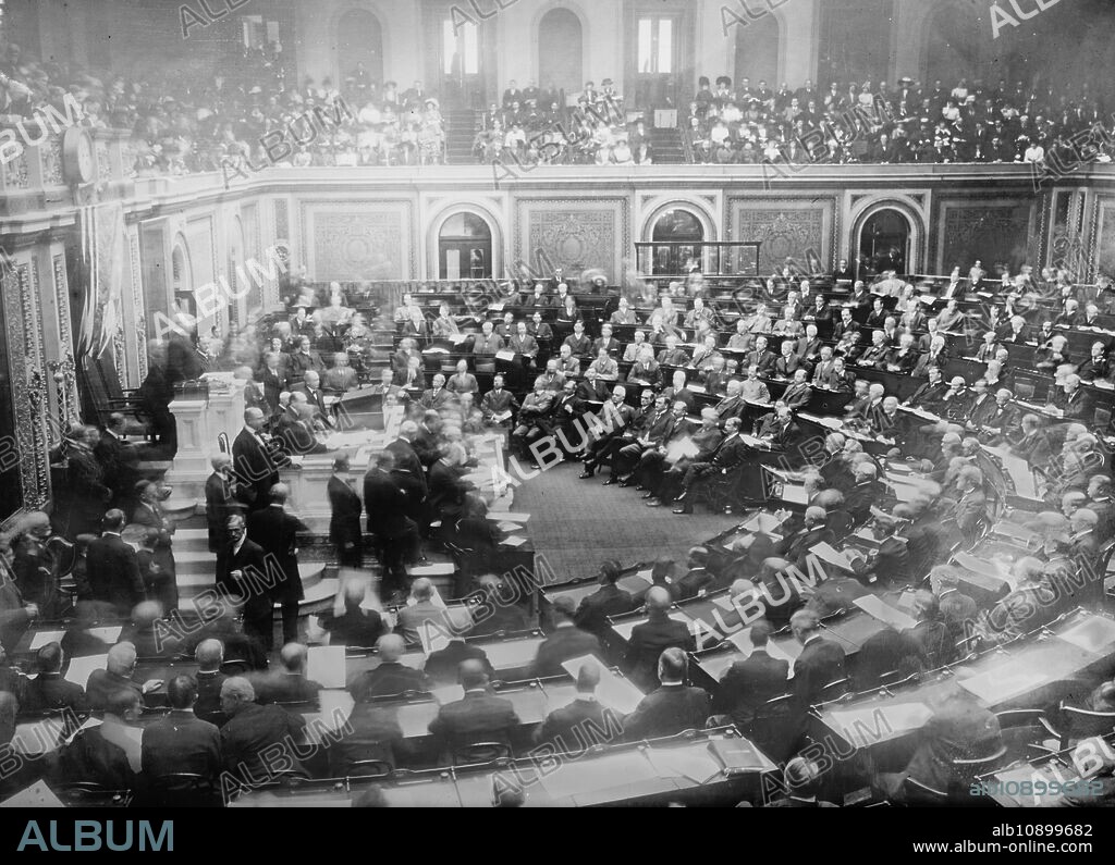 BAIN NEWS SERVICE. Electoral count, House of Representatives, 1913.