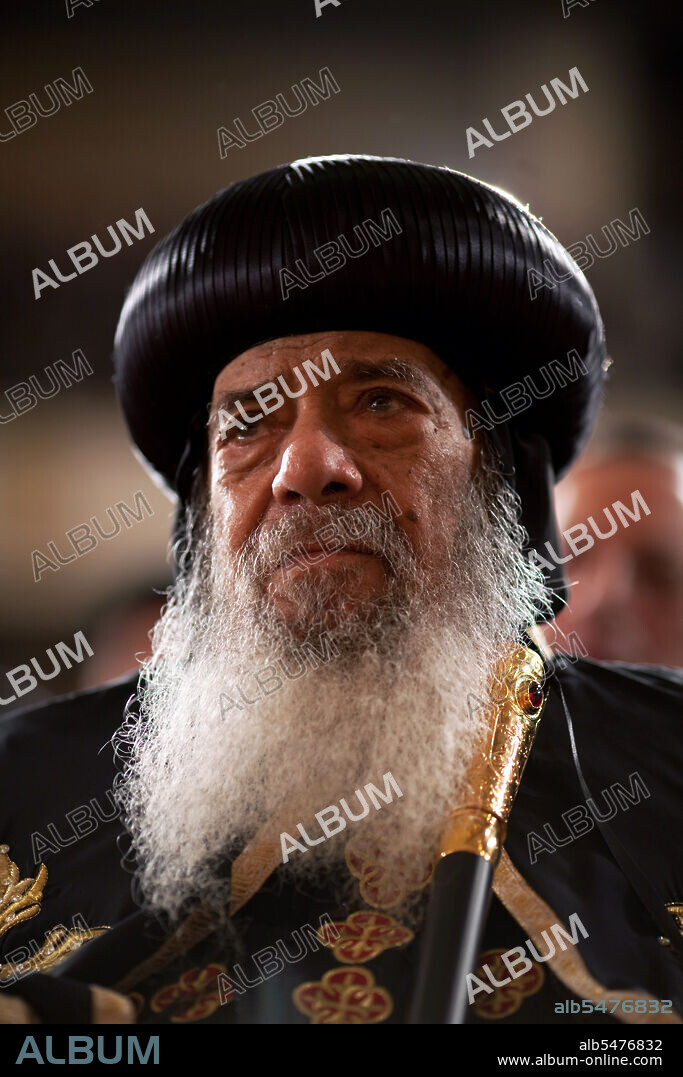 Pope Shenouda III, born Nazeer Gayed Roufail, 3 August 1923 17 March 2012, was the 117th Pope of Alexandria and the Patriarch of All Africa on the Holy Apostolic Seat of Saint Mark the Evangelist of the Coptic Orthodox Church of Alexandria. He was also the head of the Holy Synod of the Coptic Orthodox Patriarchate of Alexandria. He was a conservative figure within the Church, and also respected within the Muslim community.