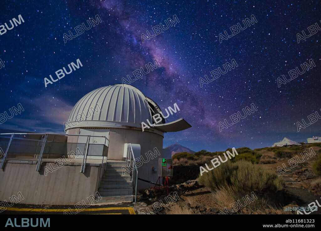 The IAC-80 Telescope, Observatorio del Teide, Tenerife, Canary Islands, Spain.
