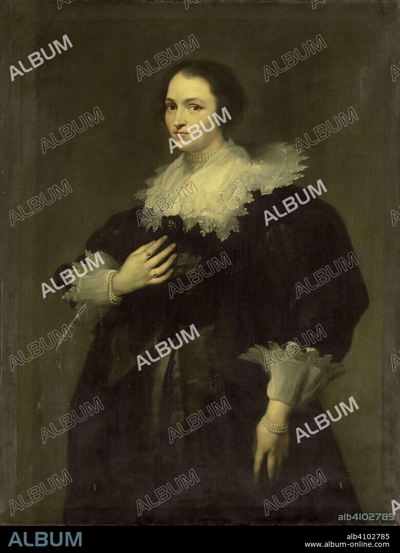 WILLEM BARTEL VAN DER KOOI y ANTON VAN DYCK (copia). The Wife of Sebastiaan Leerse. Dating: 1804. Measurements: h 132.5 cm × w 102 cm × t 4.5 cm; d 9.5 cm.