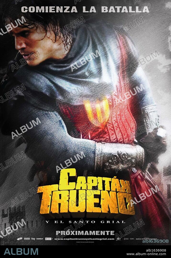 Poster de EL CAPITAN TRUENO Y EL SANTO GRIAL, 2011, dirigida por ANTONIO HERNANDEZ. Copyright MALTES PRODUCTIONS/SOROLLA FILMS.