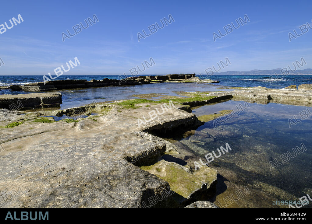 Delta beach, Municipality of Llucmajor, Mallorca, balearic islands, spain, europe.