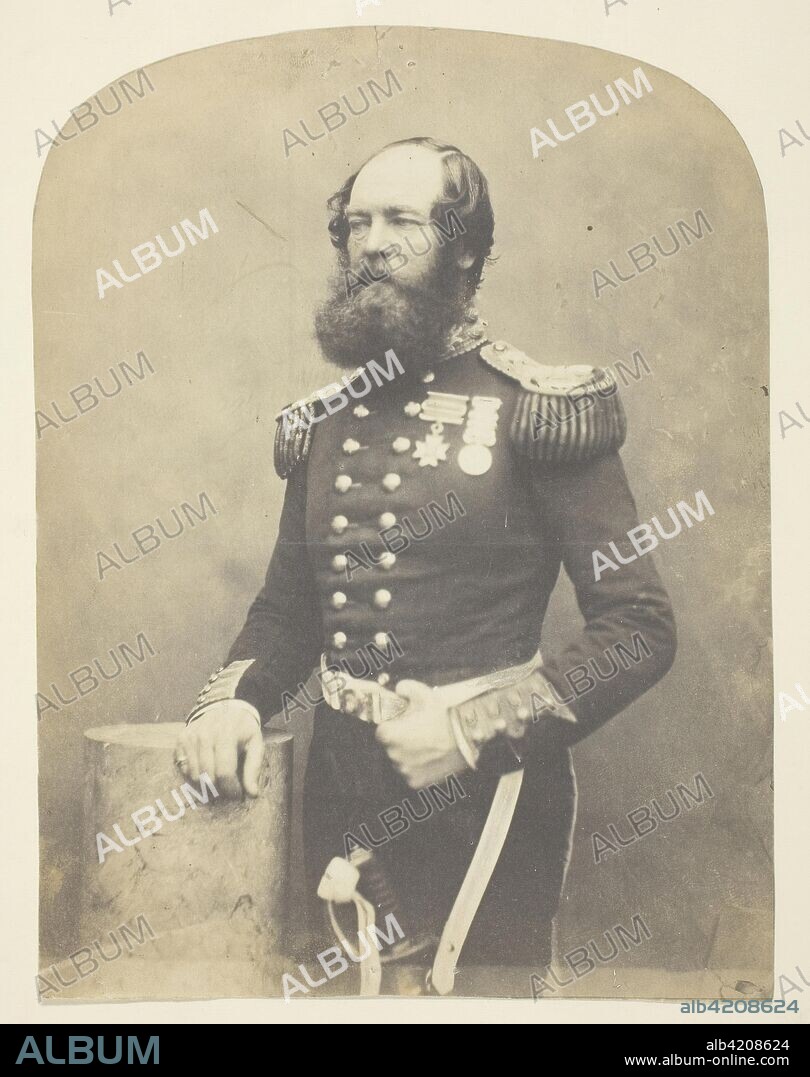 Robert Brownrigg, taken at the Crimea. Roger Fenton; English, 1819-1869. Date: 1855. Dimensions: 17.2 × 13 cm (image/paper); 26 × 22.3 cm (mount). Thinly albumenized print. Origin: England.