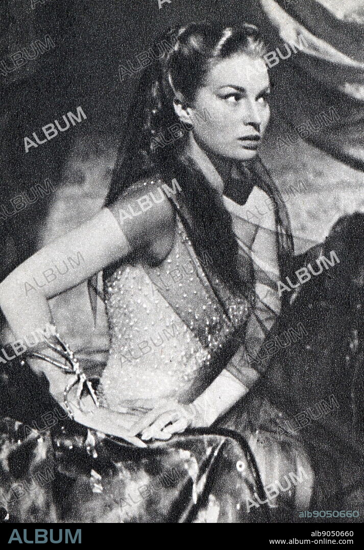 Film still of Silvana Mangano (1930-1989) from 'Ulysses'.