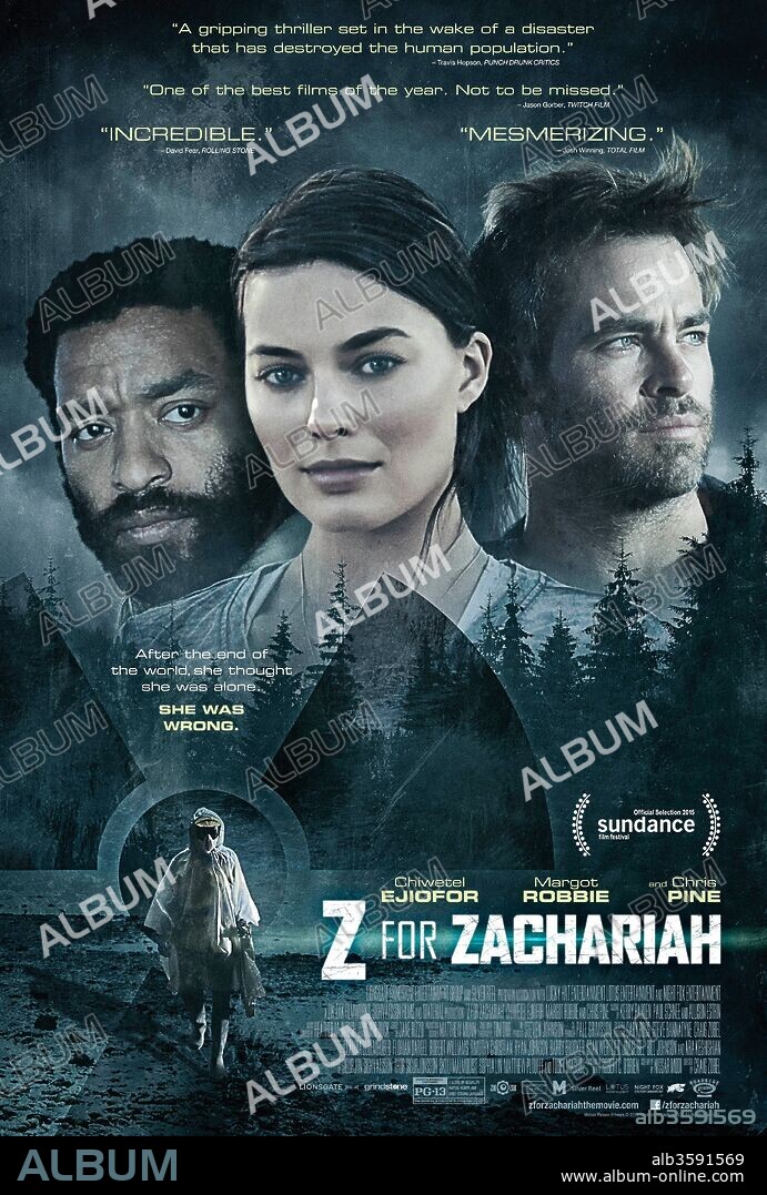 Poster de Z FOR ZACHARIAH, 2015, dirigida por CRAIG ZOBEL. Copyright lucky hat entertainment.