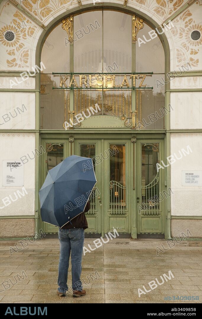 Karlsplatz Metro Station By Otto Wagner.