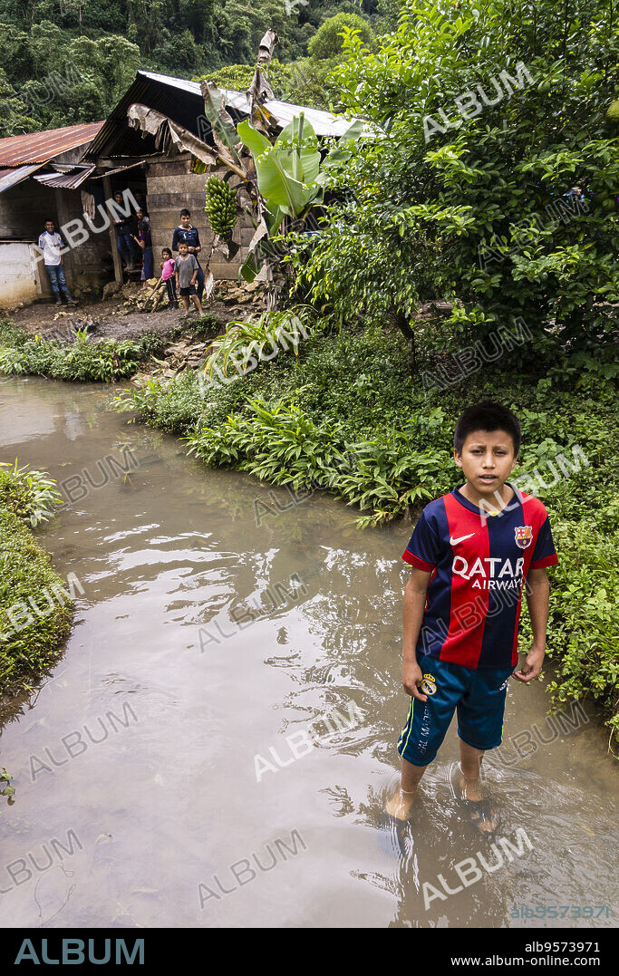 aldea de Panaman, cerca de La Parroquia (Lancetillo),El Quiche, Sierra de los Cuchumatanes,Guatemala, Central America.