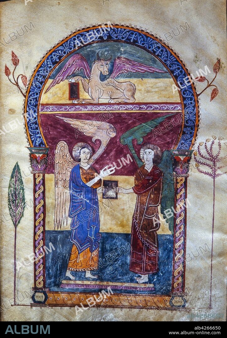 BEATO DE LIÉBANA. Beato de Liébana / Comentario al Apocalipsis de San Juan (Commentarium in Apocalypsin).