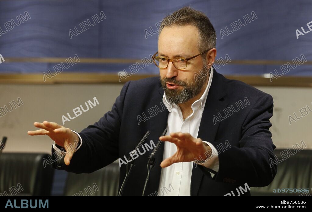Madrid, 02/02/2016. Press conference by Juan Carlos Girauta of Ciudadanos in the Congress of Deputies. Photo: Jaime García ARCHDC.