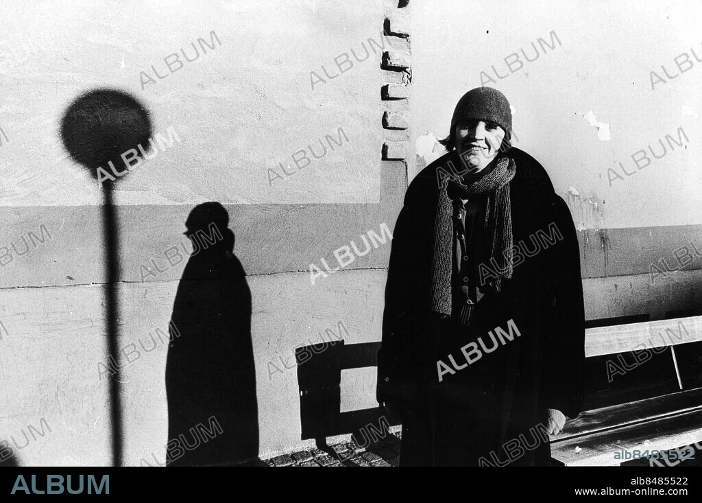 Göteborg 1984-11-16. Eva Remaeus - skådespelare - blev främst känd som Eva i barnprogrammet Fem myror är fler än fyra elefanter tillsammans med Magnus Härenstam och Brasse Brännström - *** Local Caption *** GP Foto: Frank Palm. KAMERAREPORTAGE.