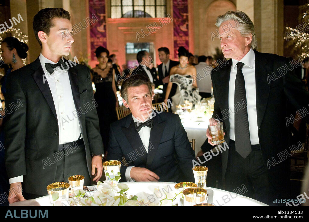 JOSH BROLIN and SHIA LABEOUF in WALL STREET: MONEY NEVER SLEEPS, 2010, directed by OLIVER STONE. Copyright EDWARD R. PRESSMAN FILM.
