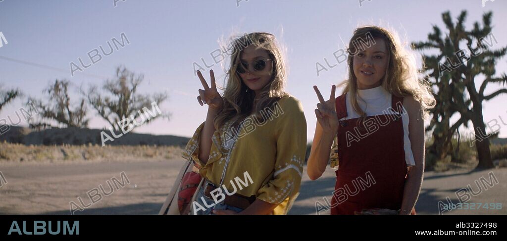 AUBREY PLAZA y ELIZABETH OLSEN en INGRID GOES WEST, 2017, dirigida por MATT SPICER. Copyright Mighty Engine/Star Thrower Entertainment.