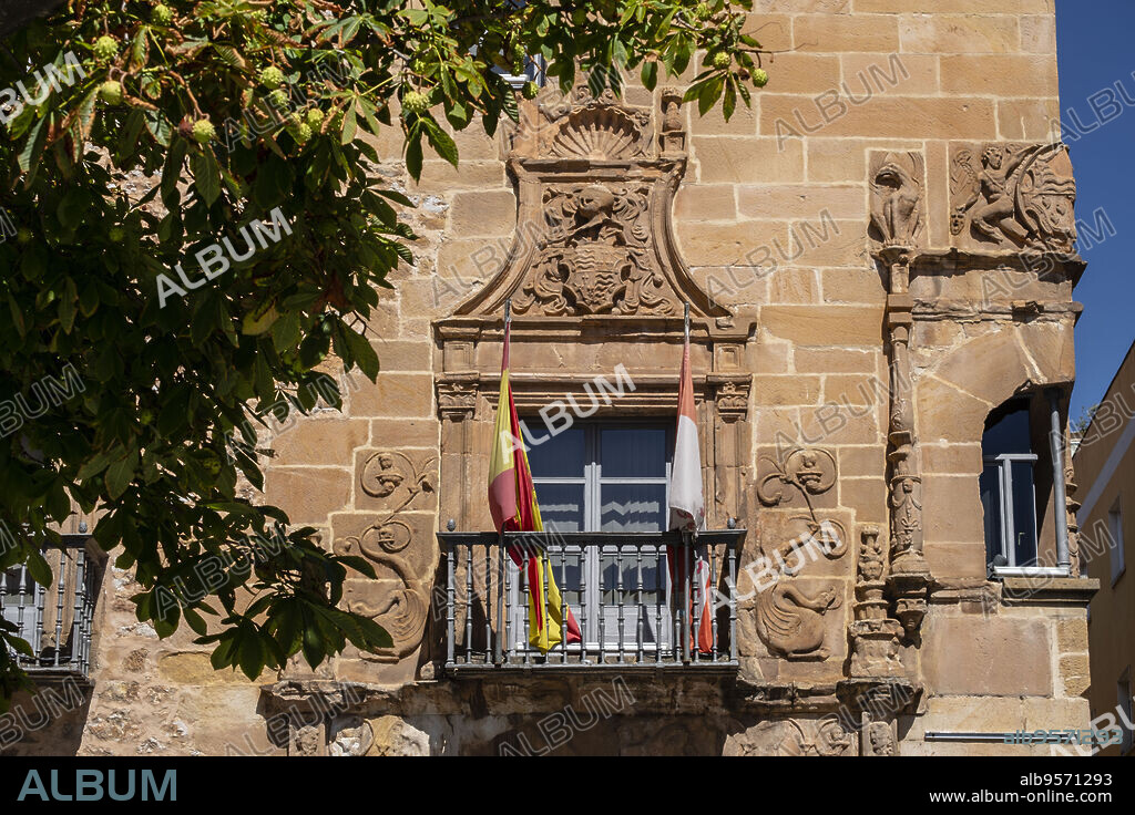 Palacio de los Ríos y Salcedo, Renacentista, siglo XVI, Archivo Histórico Provincial, Soria, Comunidad Autónoma de Castilla, Spain, Europe.