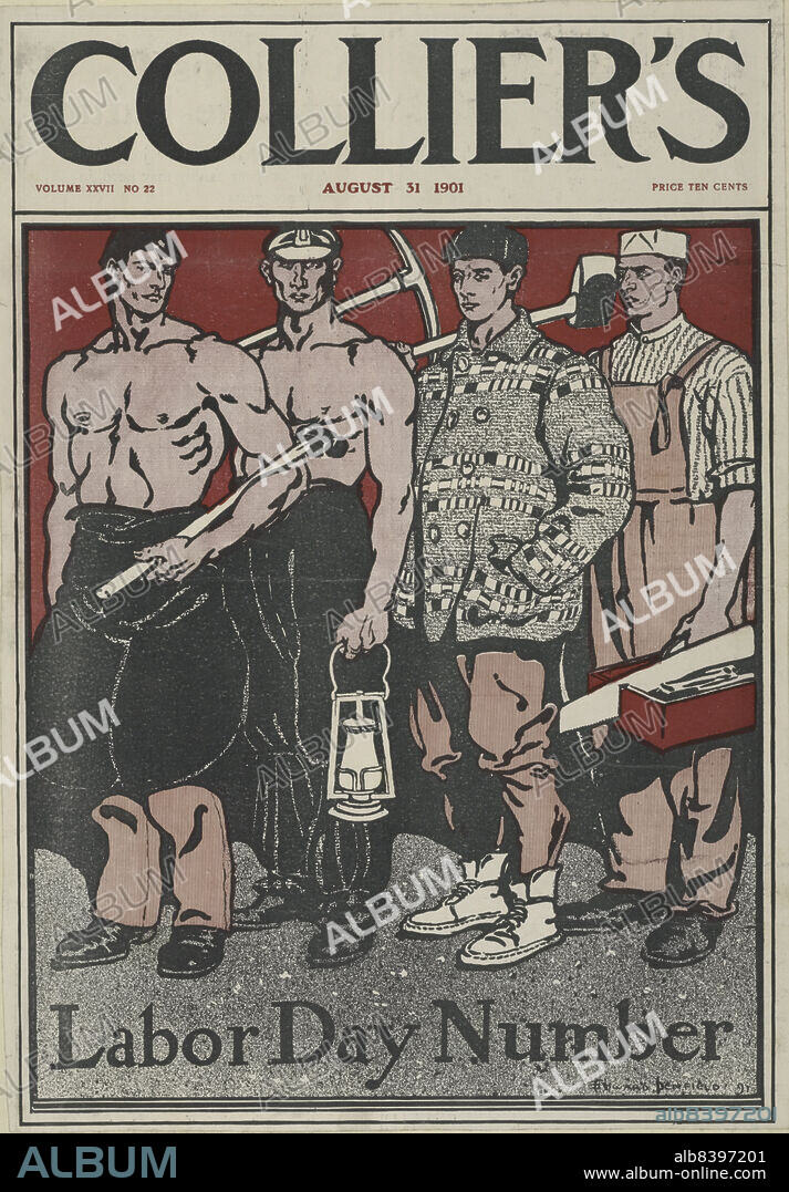 EDWARD PENFIELD. Posters. New York, 1890s-1907., c1901. [Publisher: Harper Publications; Place: New York].