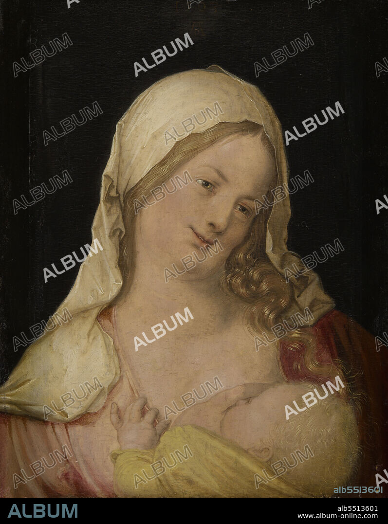 ALBRECHT DÜRER. Madonna with Child at the Breast.