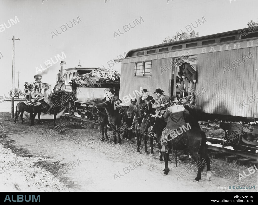 UNIÓN PACÍFICO, 1939 (UNION PACIFIC), dirigida por CECIL B DEMILLE. Copyright PARAMOUNT PICTURES.