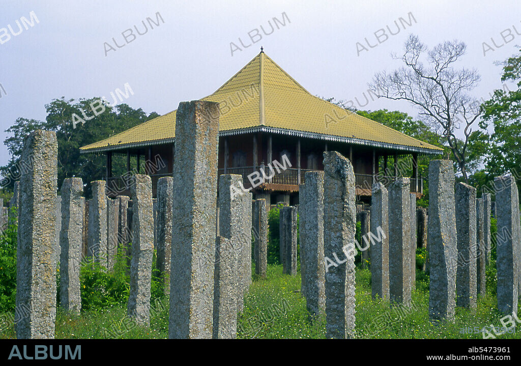 Anuradhapura is one of Sri Lanka's ancient capitals and famous for its well-preserved ruins. From the 4th century BCE until the beginning of the 11th century CE it was the capital. During this period it remained one of the most stable and durable centers of political power and urban life in South Asia. The ancient city, considered sacred to the Buddhist world, is today surrounded by monasteries covering an area of over sixteen square miles (40 km).